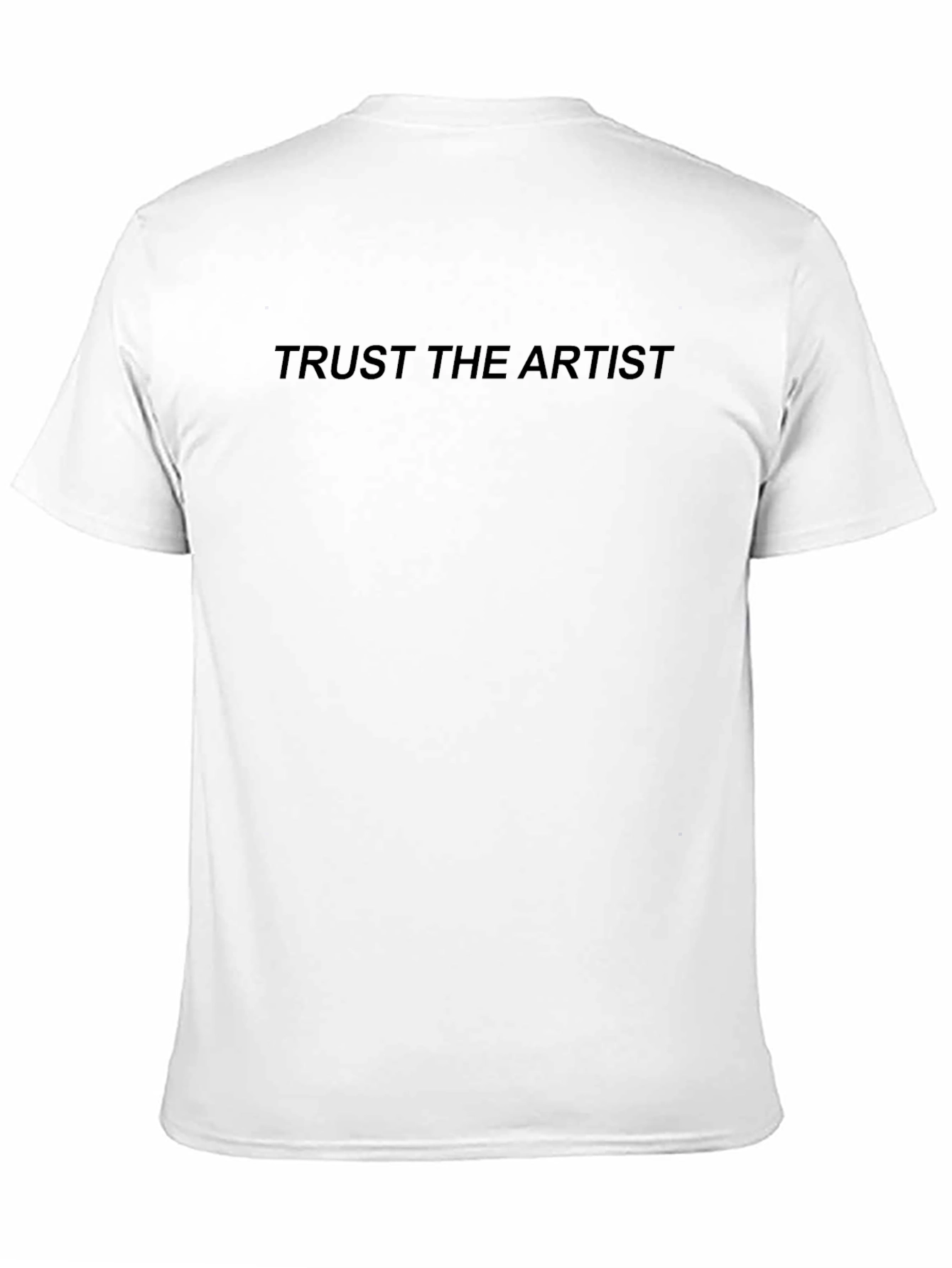Trust the Artist Black Graphic Tee