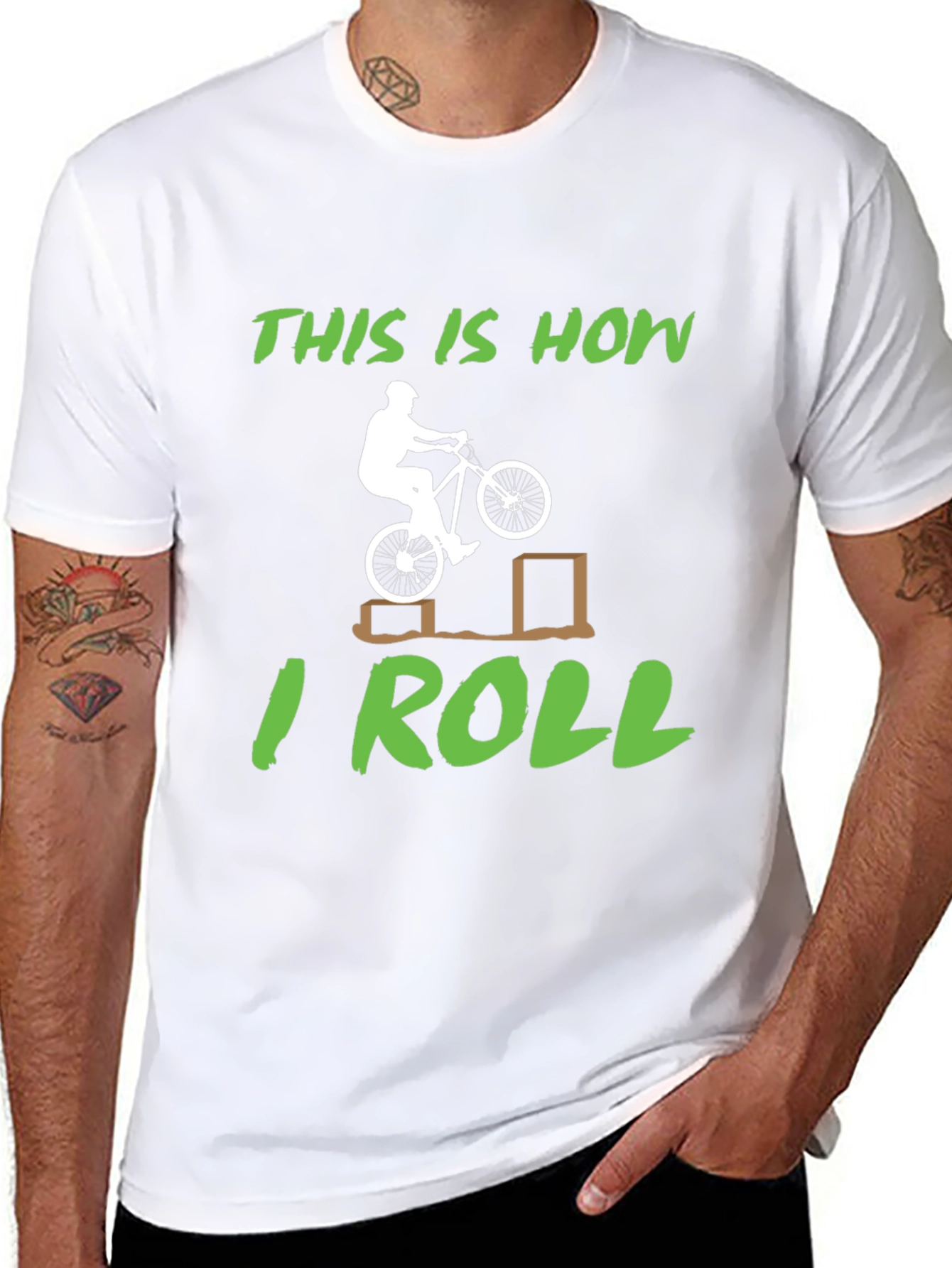 This is How I Roll Mountain Bike T-Shirt