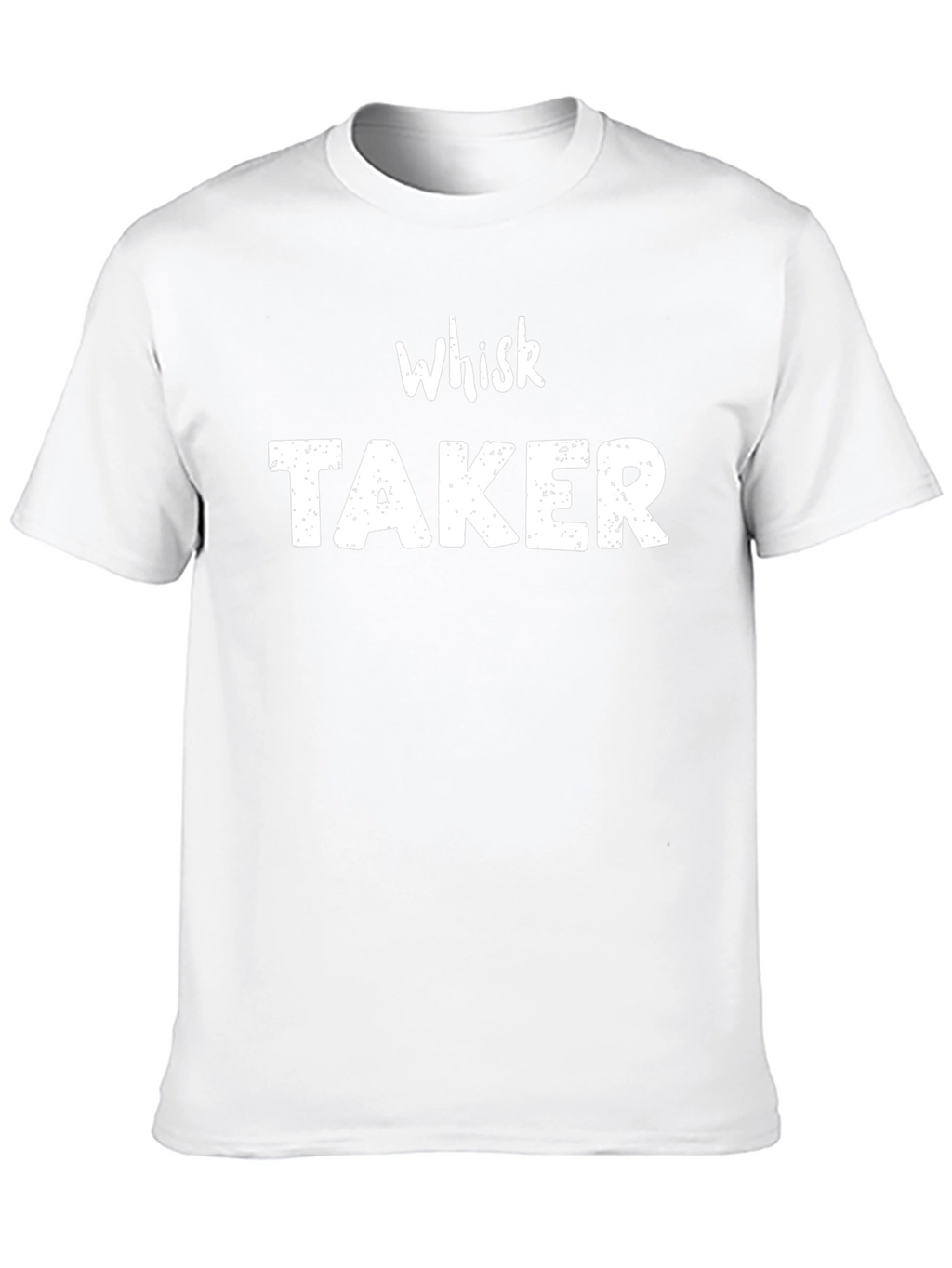 Whisk Taker Black T-Shirt - Funny Cooking Pun