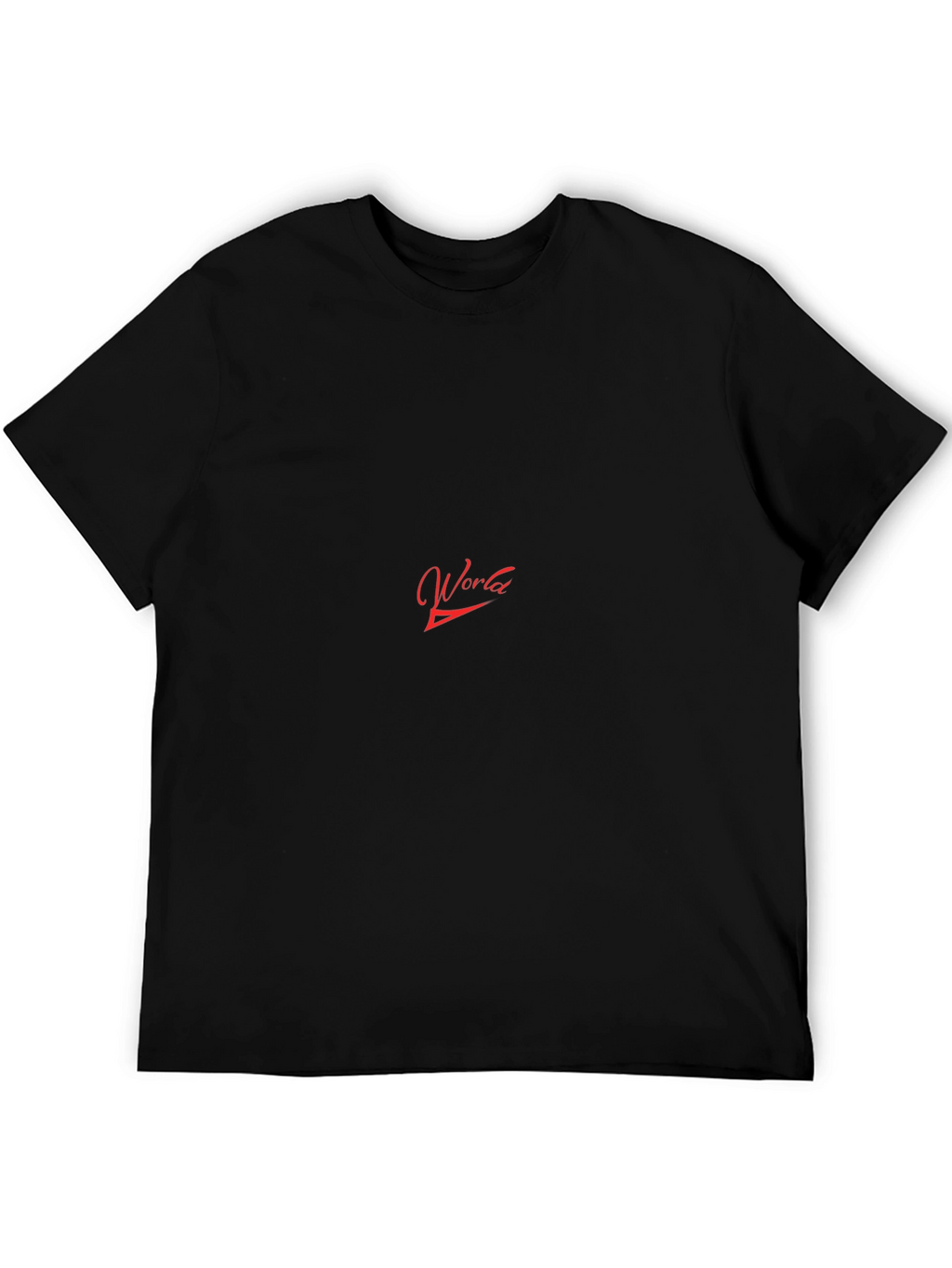 World Graphic Black T-Shirt