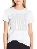 Satie What Else! Mens Black T-Shirt