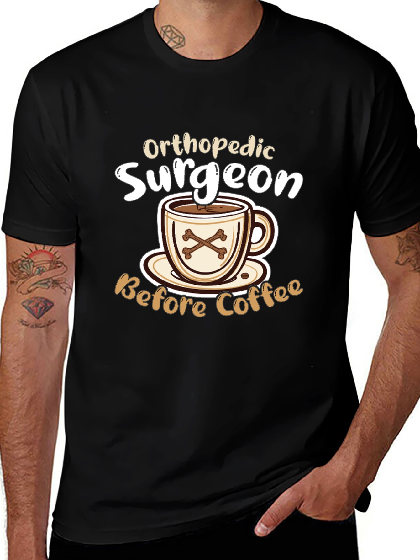 Orthopedic Surgeon Before Coffee T-Shirt