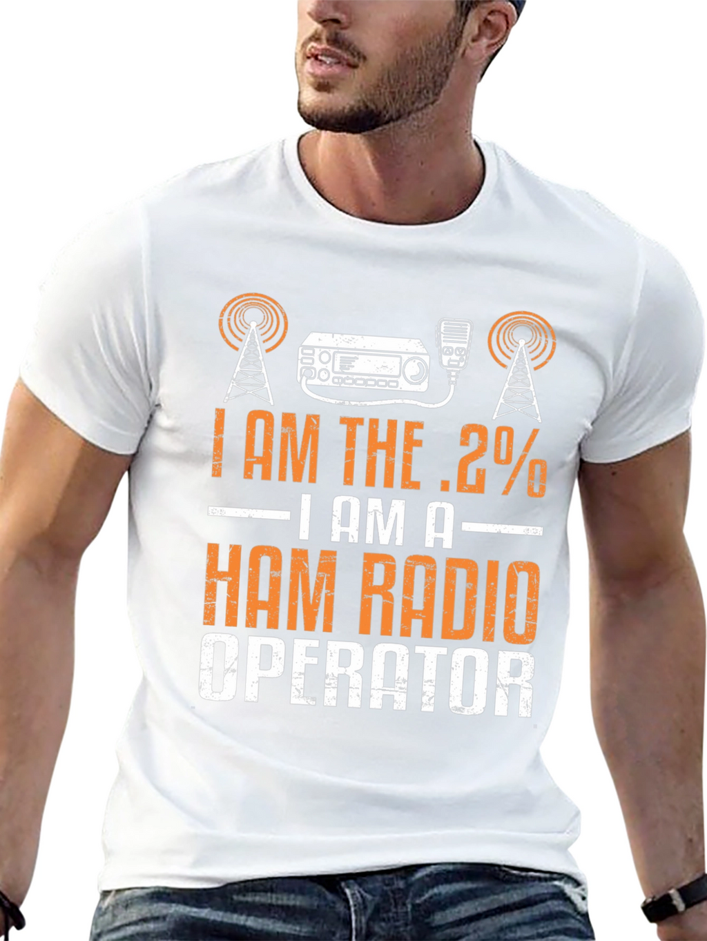 I Am The .2% Ham Radio Operator T-Shirt
