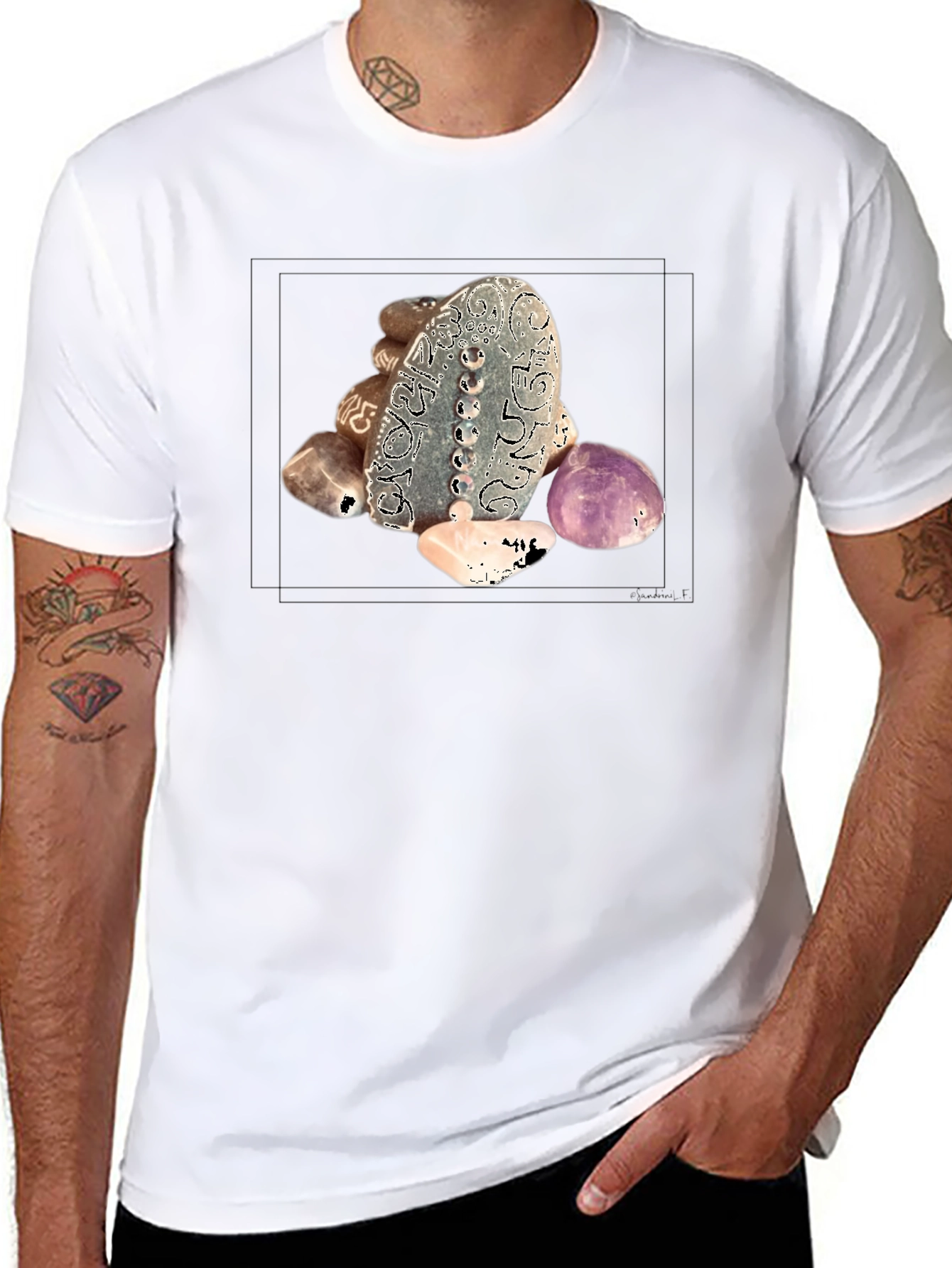 Mystic Stone Stack Graphic Tee