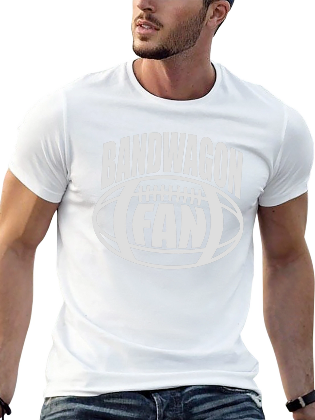 Bandwagon Fan Football T-Shirt