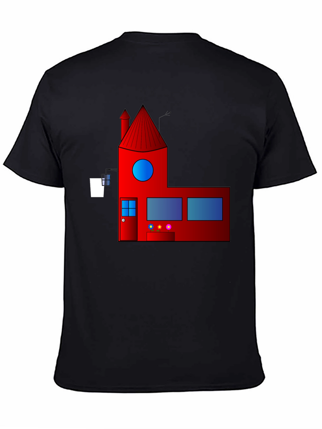 Geometric House Graphic Tee
