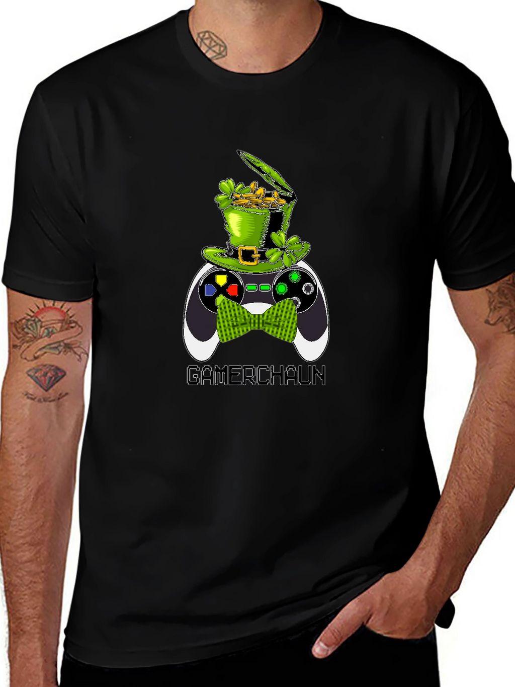 Gamerchaun St. Patricks Day T-Shirt