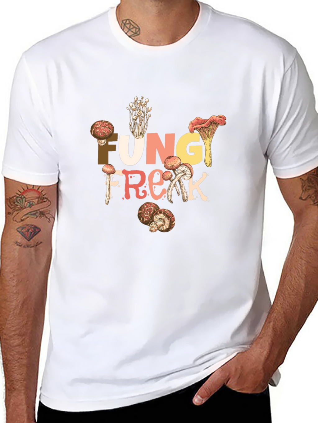 Fungi Freak Graphic Tee - Unique Mushroom Lovers Shirt