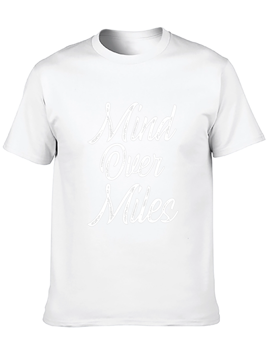 Mind Over Miles Graphic Tee - Black Cotton