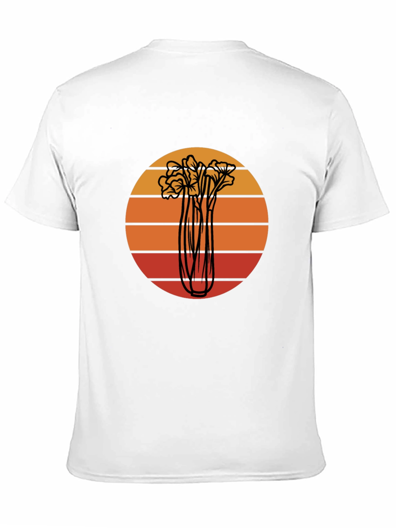 Retro Floral Sunset Tee