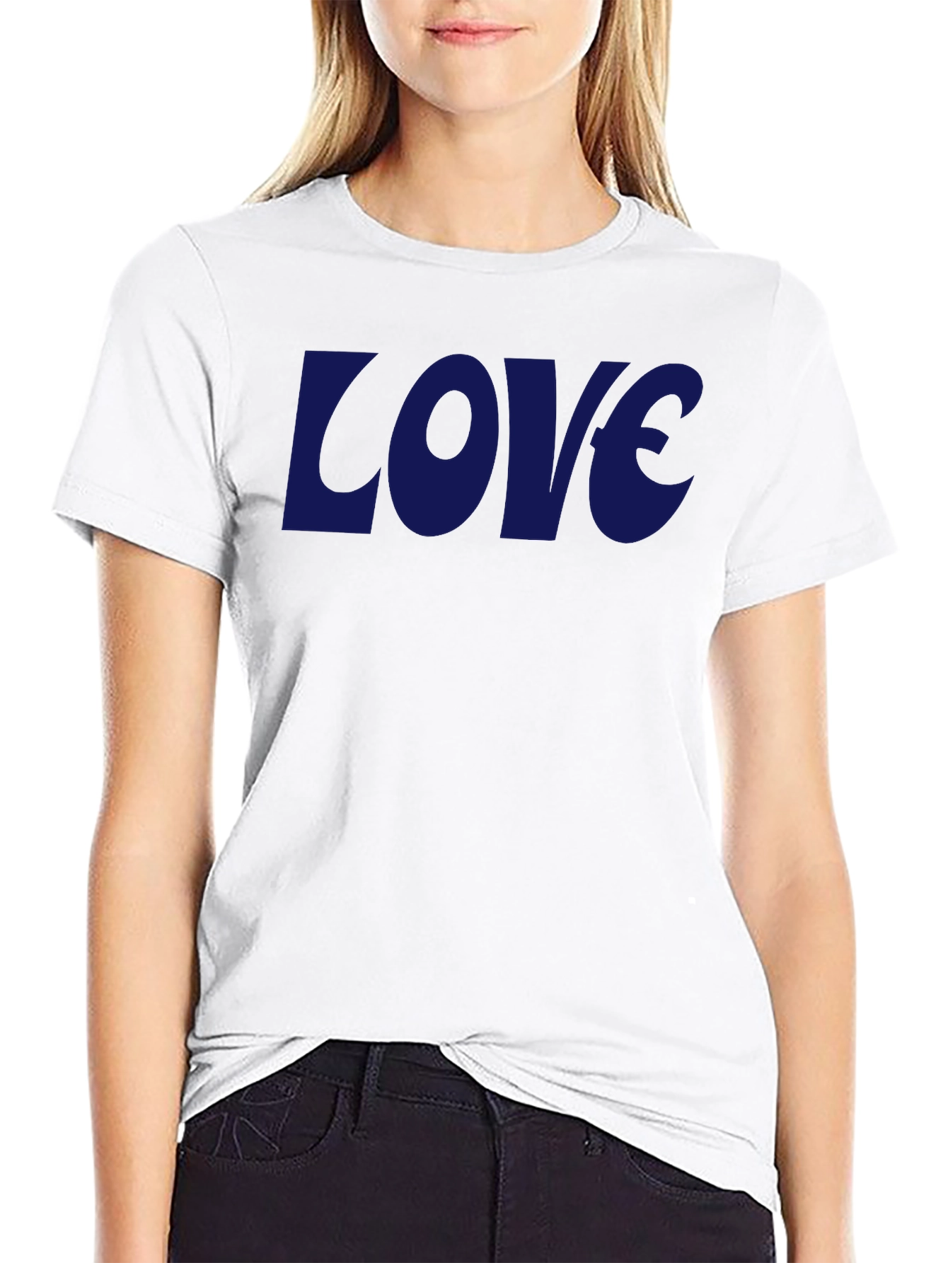 Love Graphic T-Shirt - Casual Style