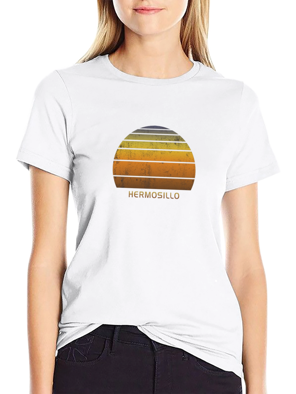 Hermosillo Sunset T-Shirt - Retro Graphic Tee