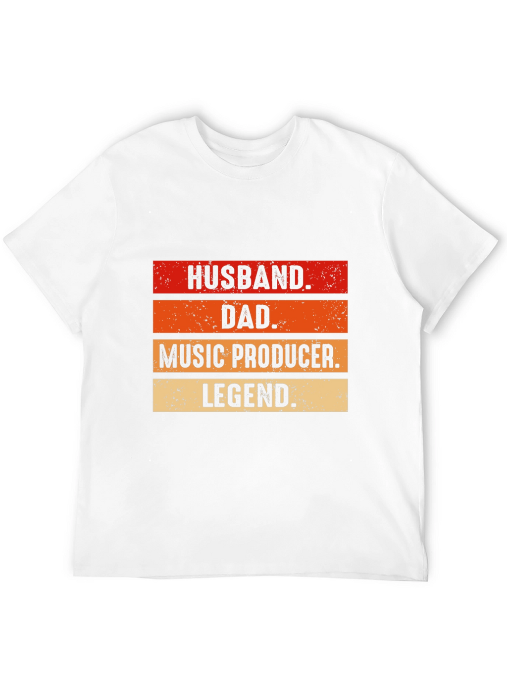 Husband Dad Music Producer Legend T-Shirt