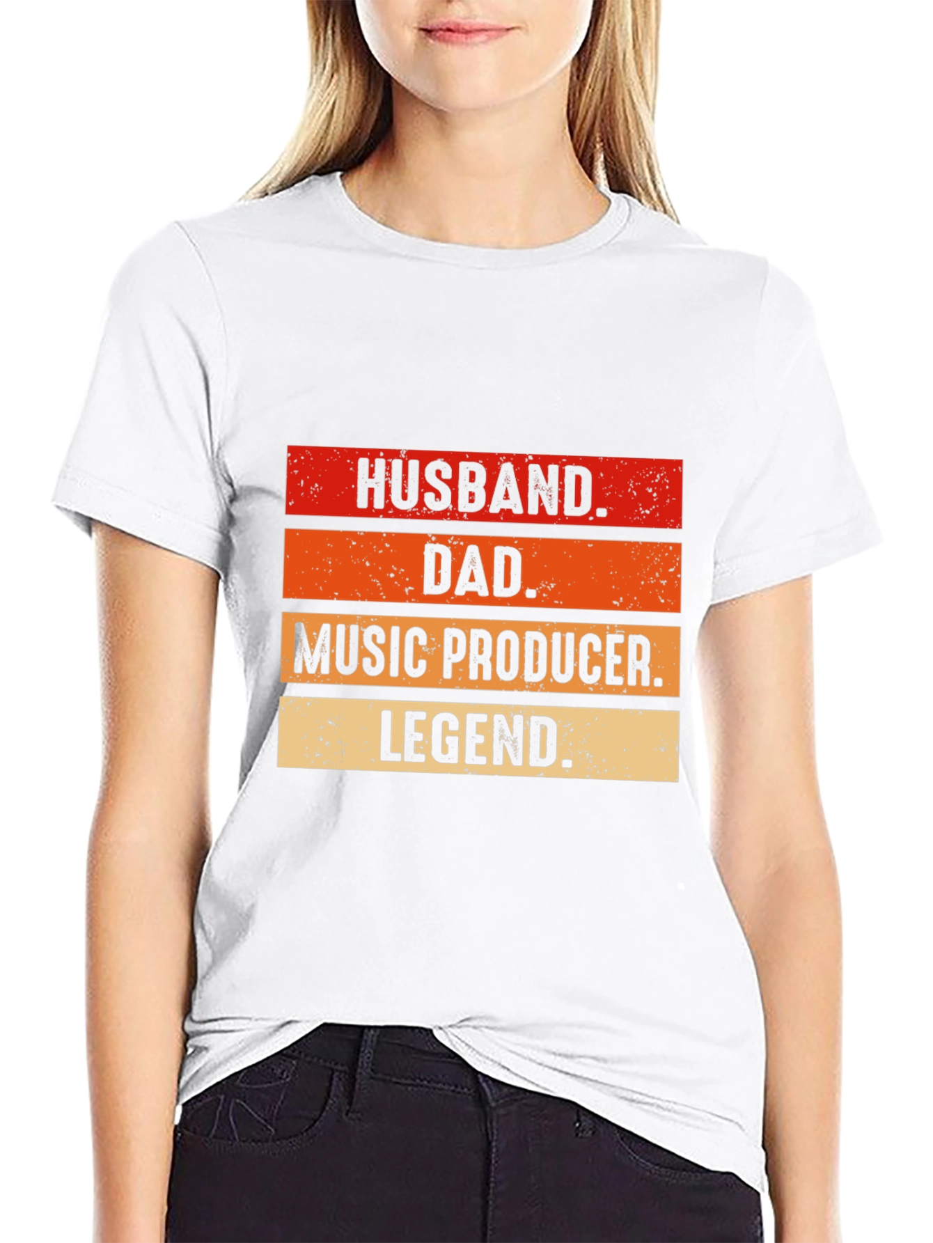 Husband Dad Music Producer Legend T-Shirt
