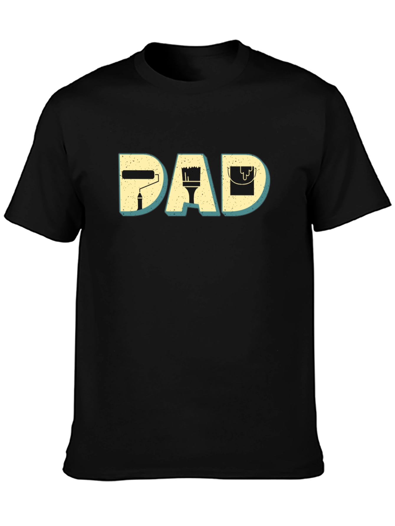 Painter Dad Graphic T-Shirt - Mens Crew Neck Tee