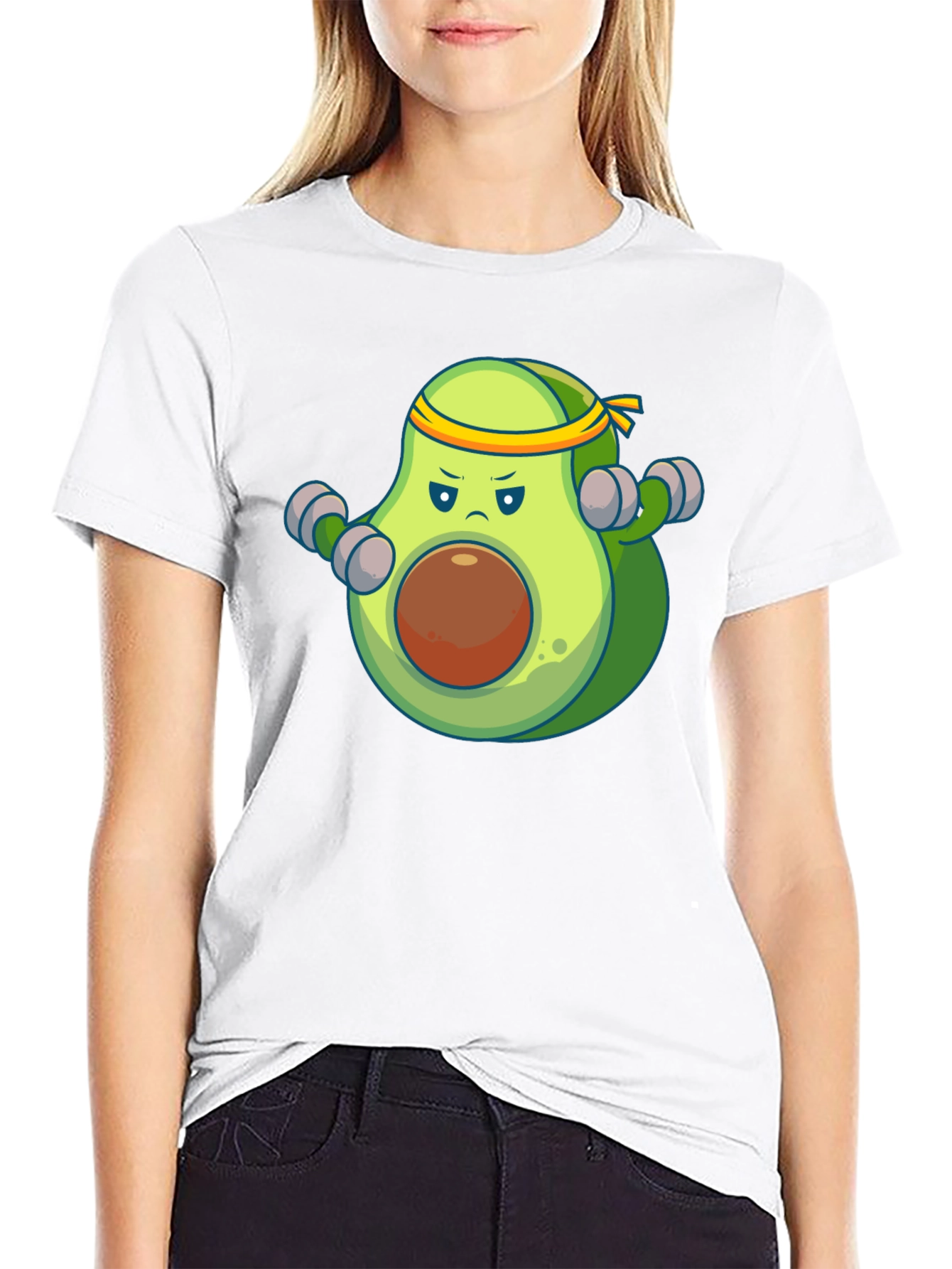 Avocado Gym T-Shirt - Funny Workout Tee