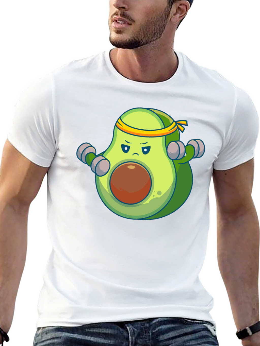 Avocado Gym T-Shirt - Funny Workout Tee