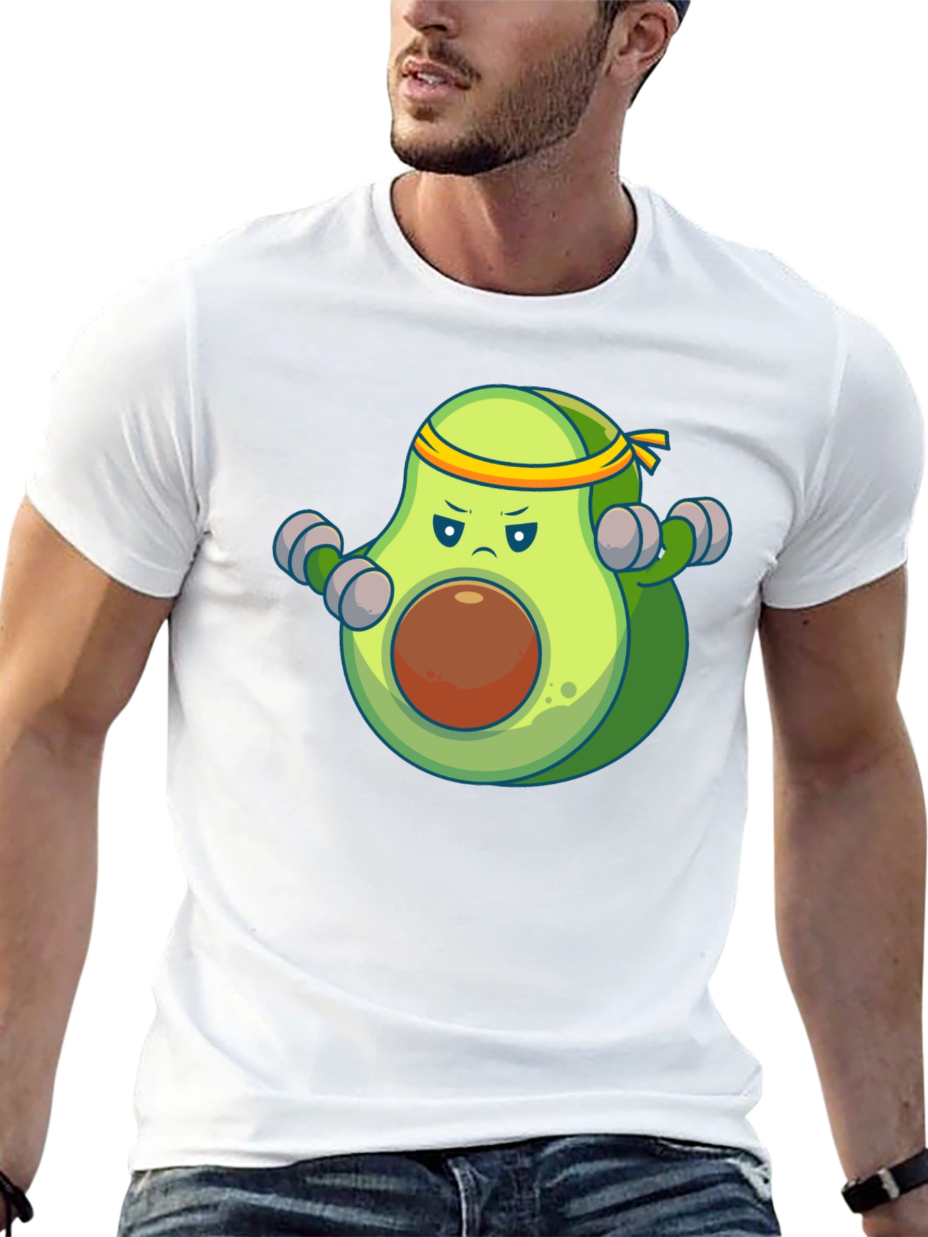 Avocado Gym T-Shirt - Funny Workout Tee