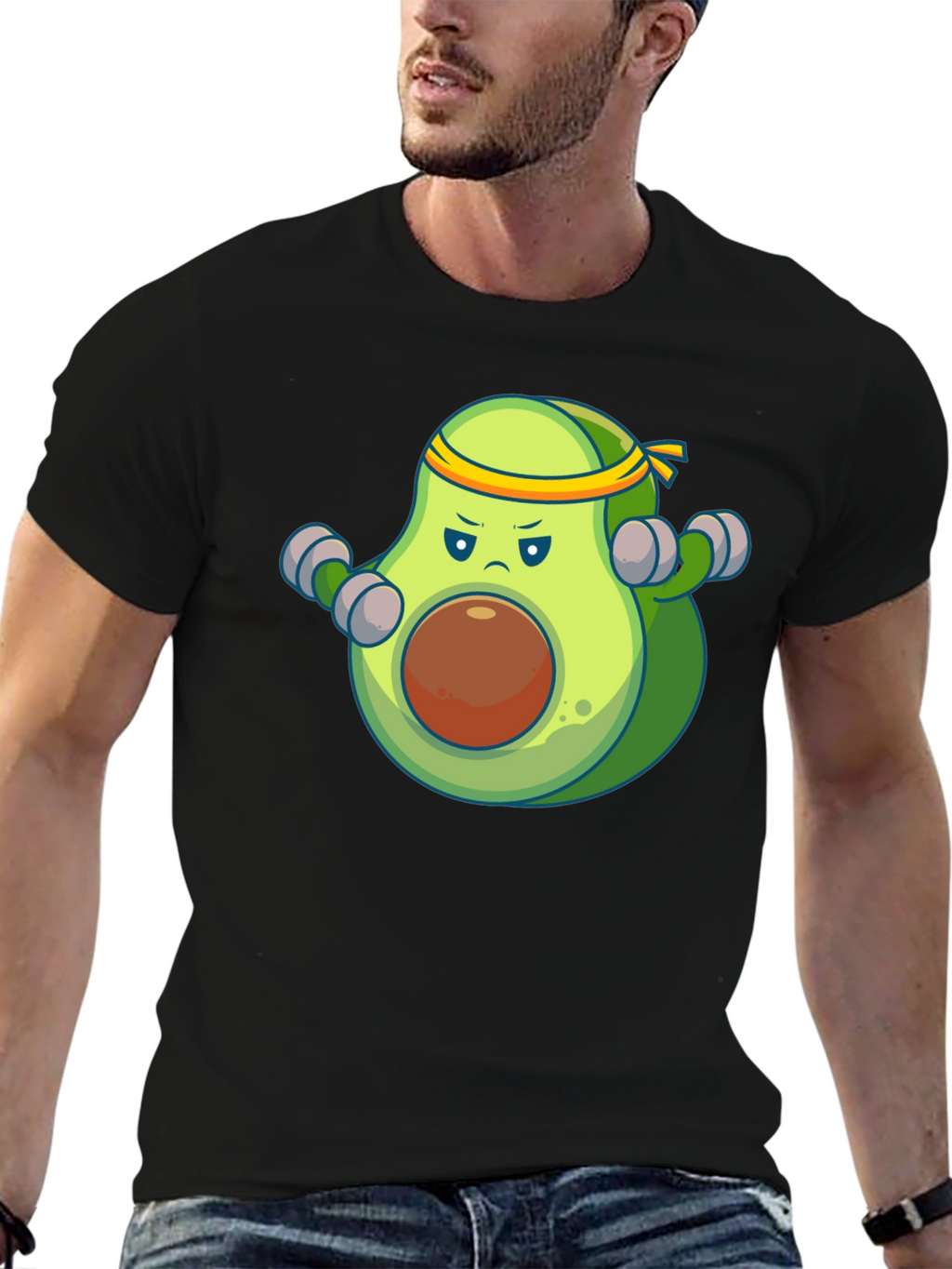 Avocado Gym T-Shirt - Funny Workout Tee