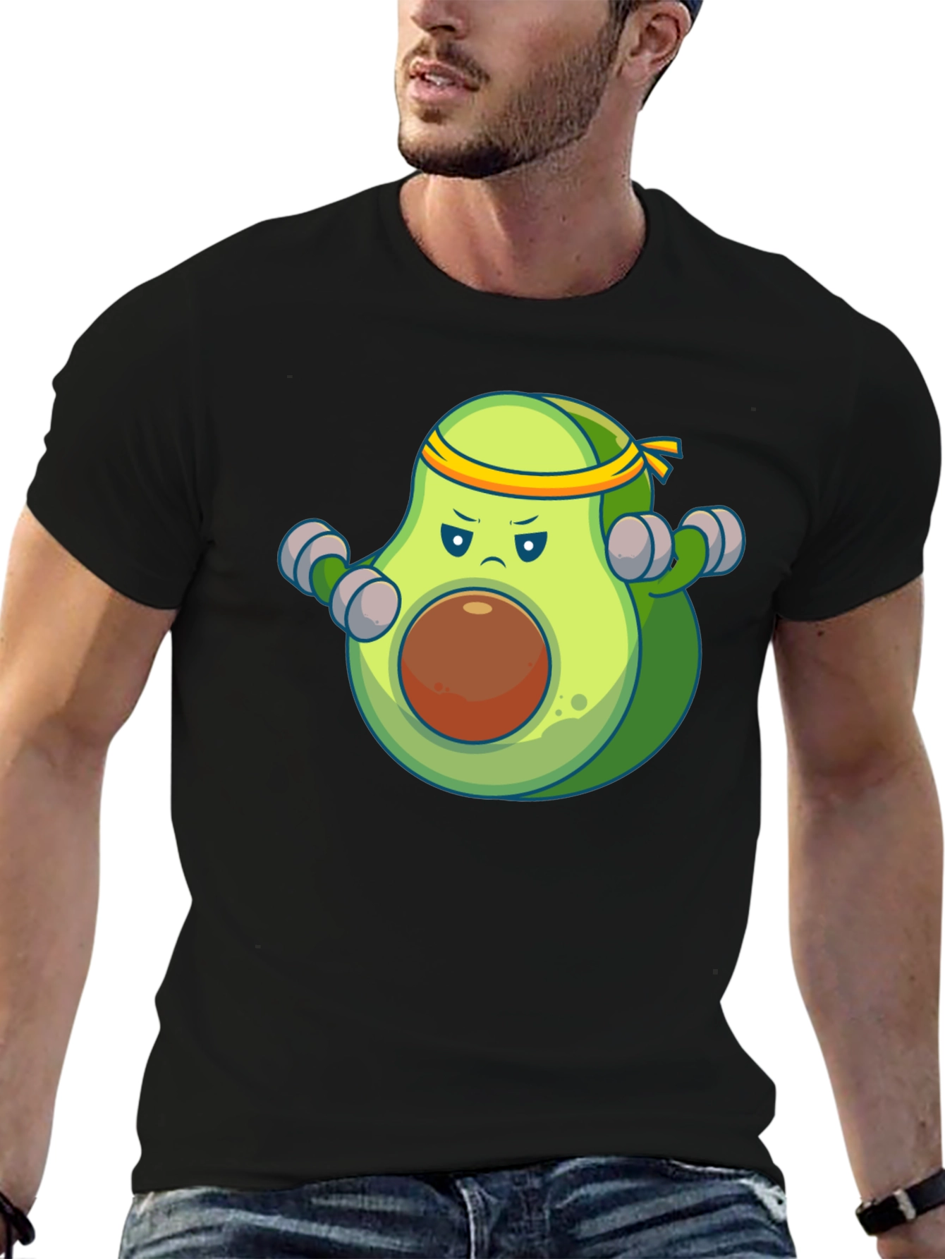 Avocado Gym T-Shirt - Funny Workout Tee