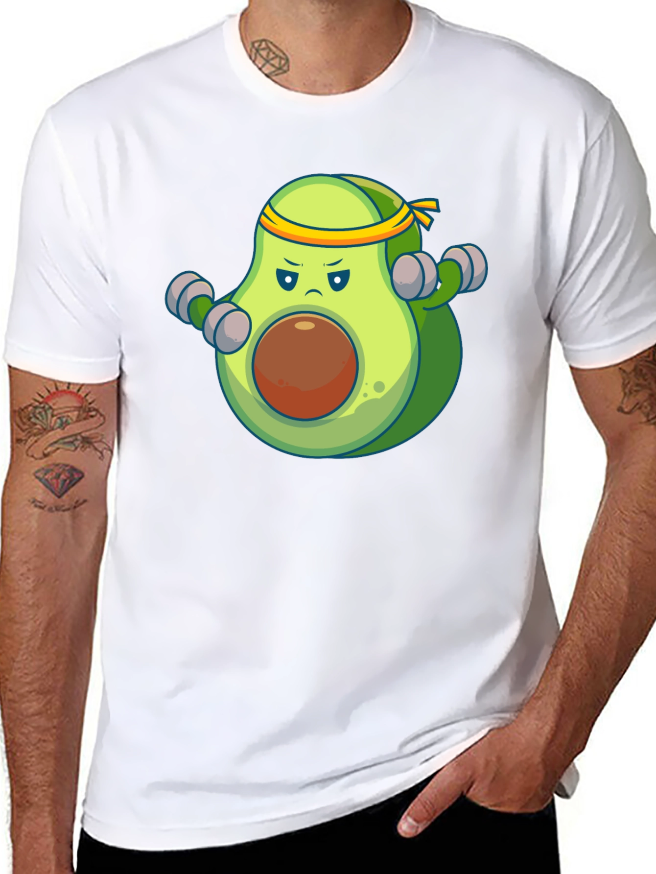 Avocado Gym T-Shirt - Funny Workout Tee