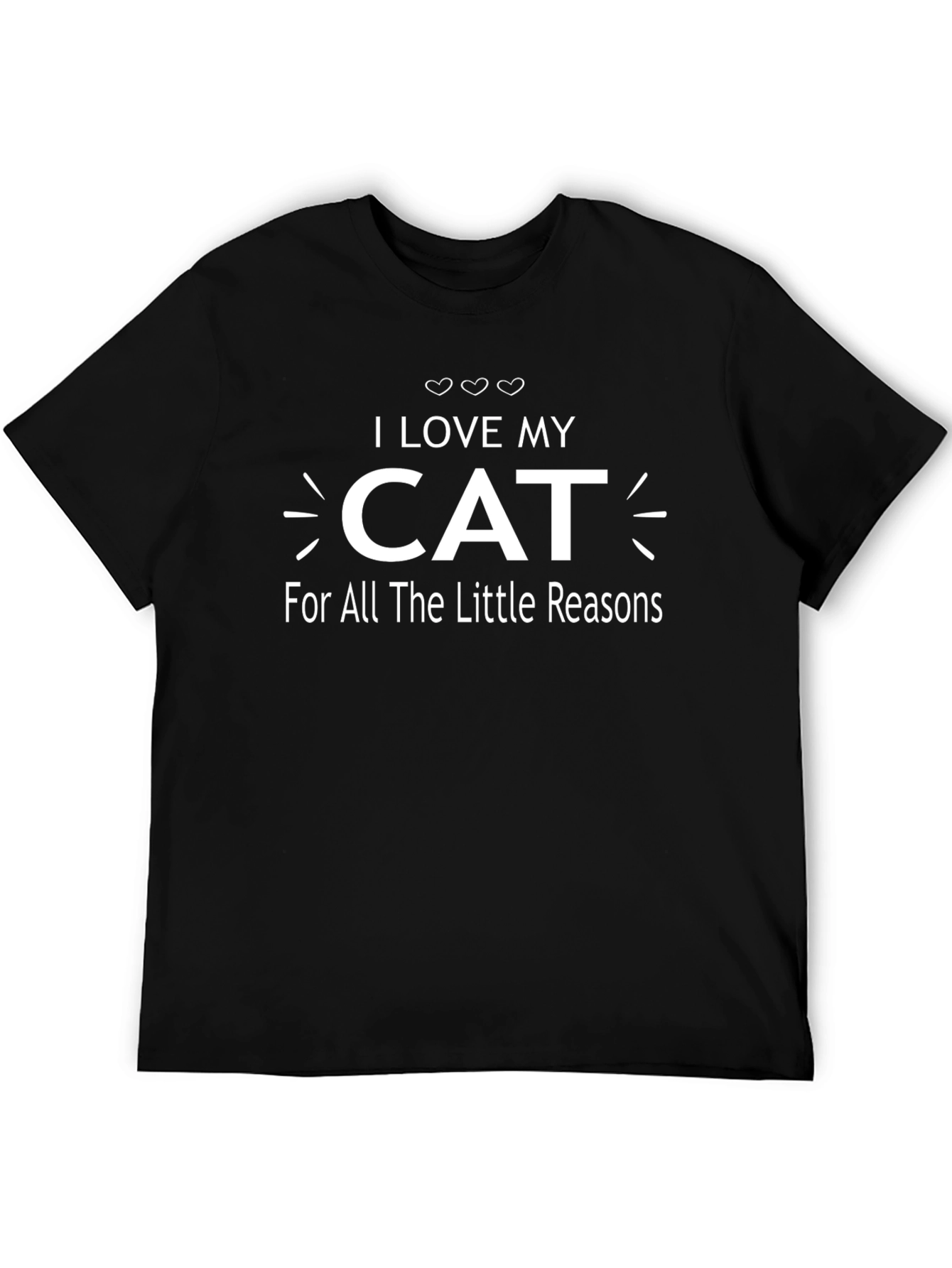 I Love My Cat T-Shirt - Cute Pet Lover Tee