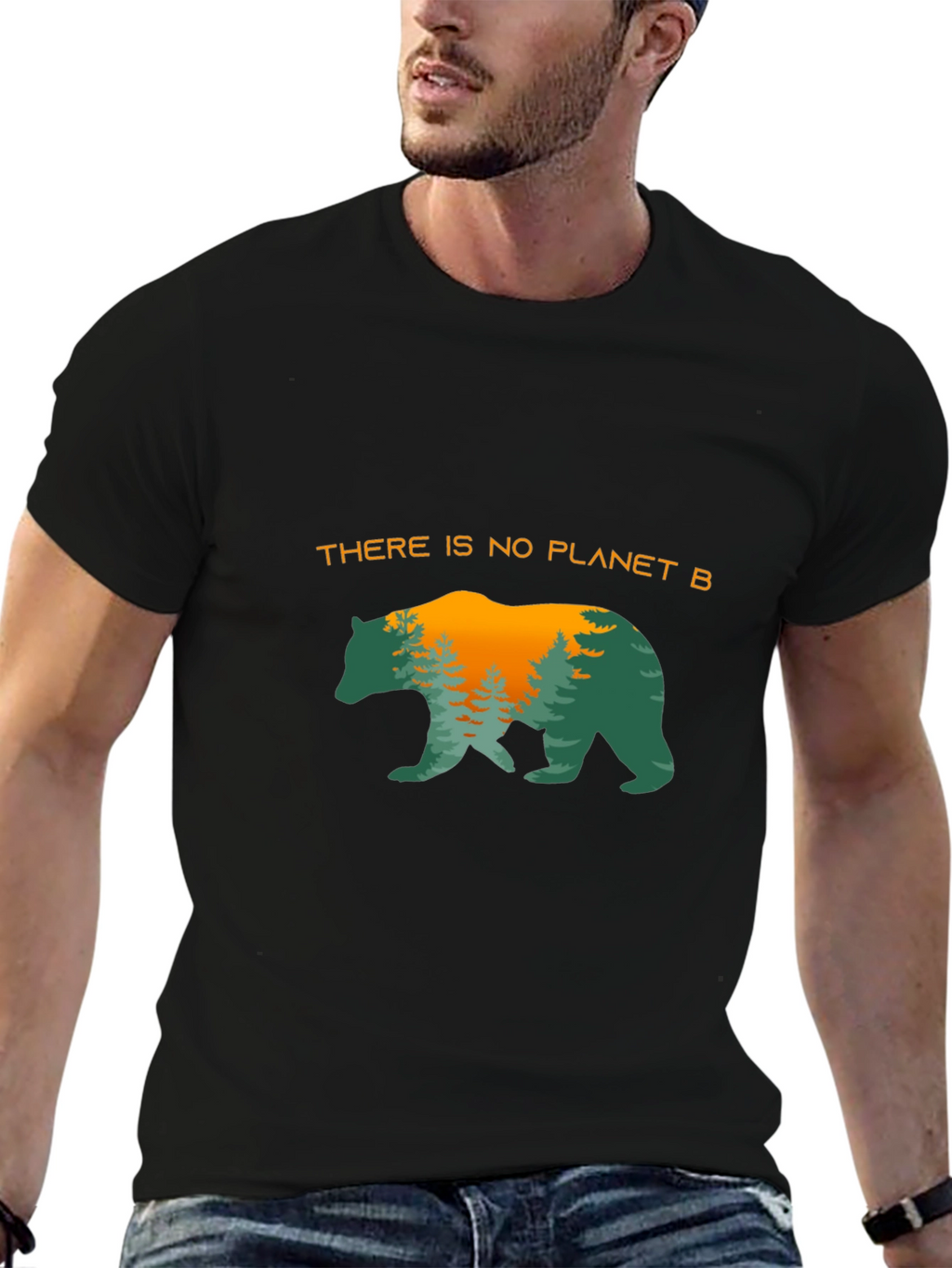 There is No Planet B Bear Graphic Tee