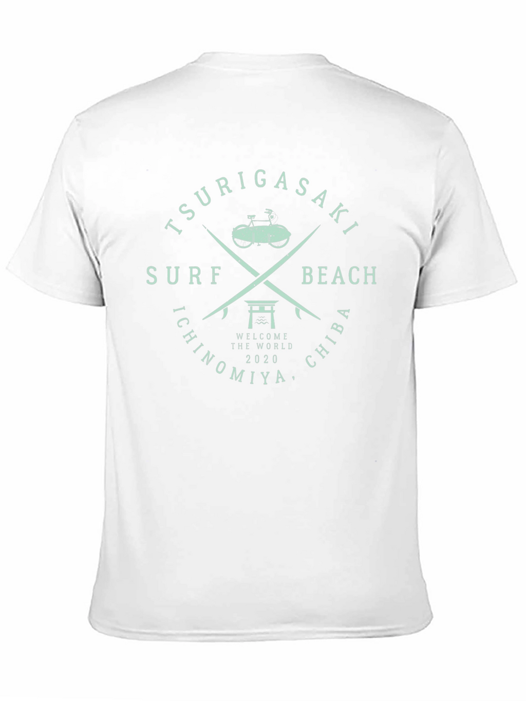 Tsurigasaki Surf Beach Black T-Shirt