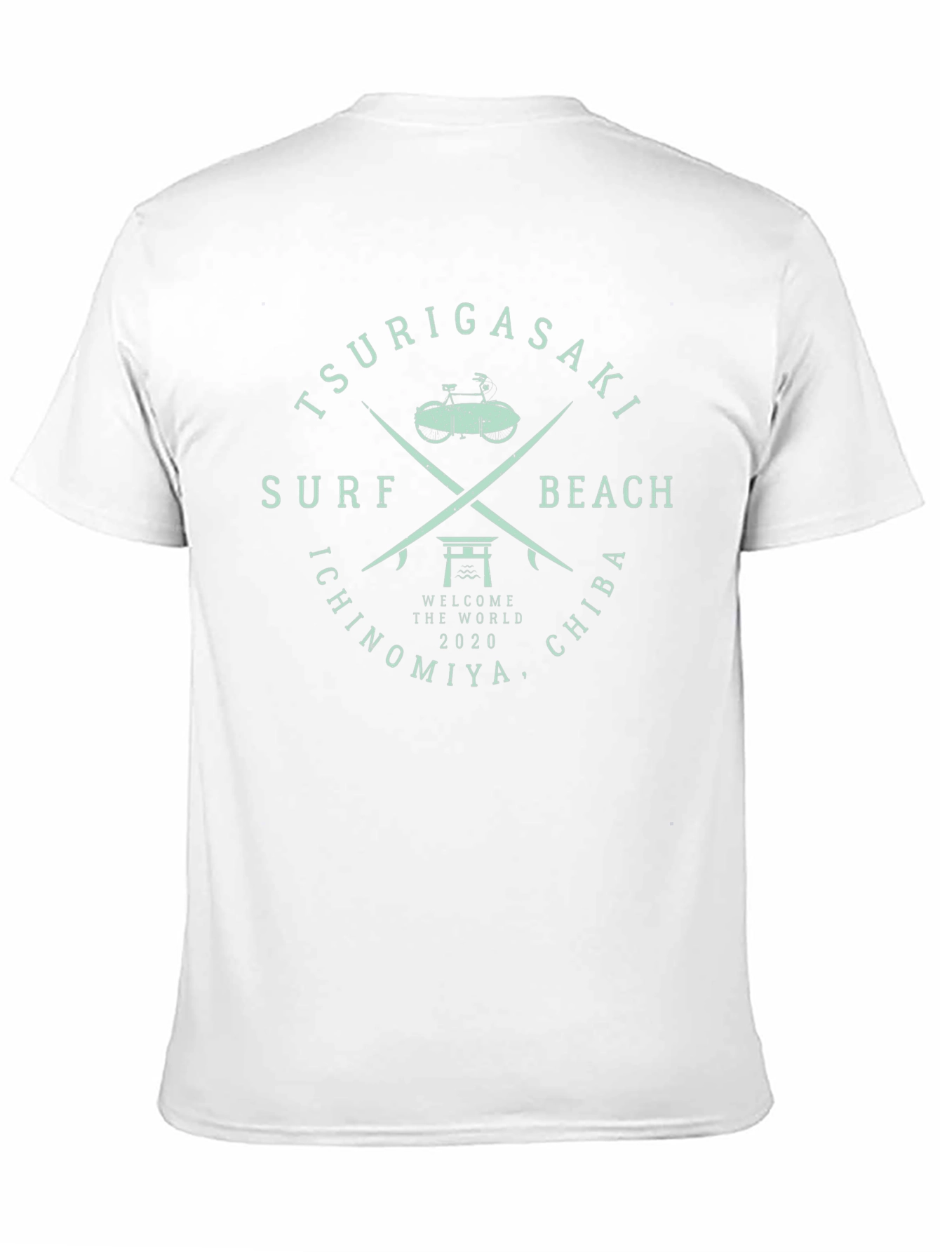 Tsurigasaki Surf Beach Black T-Shirt