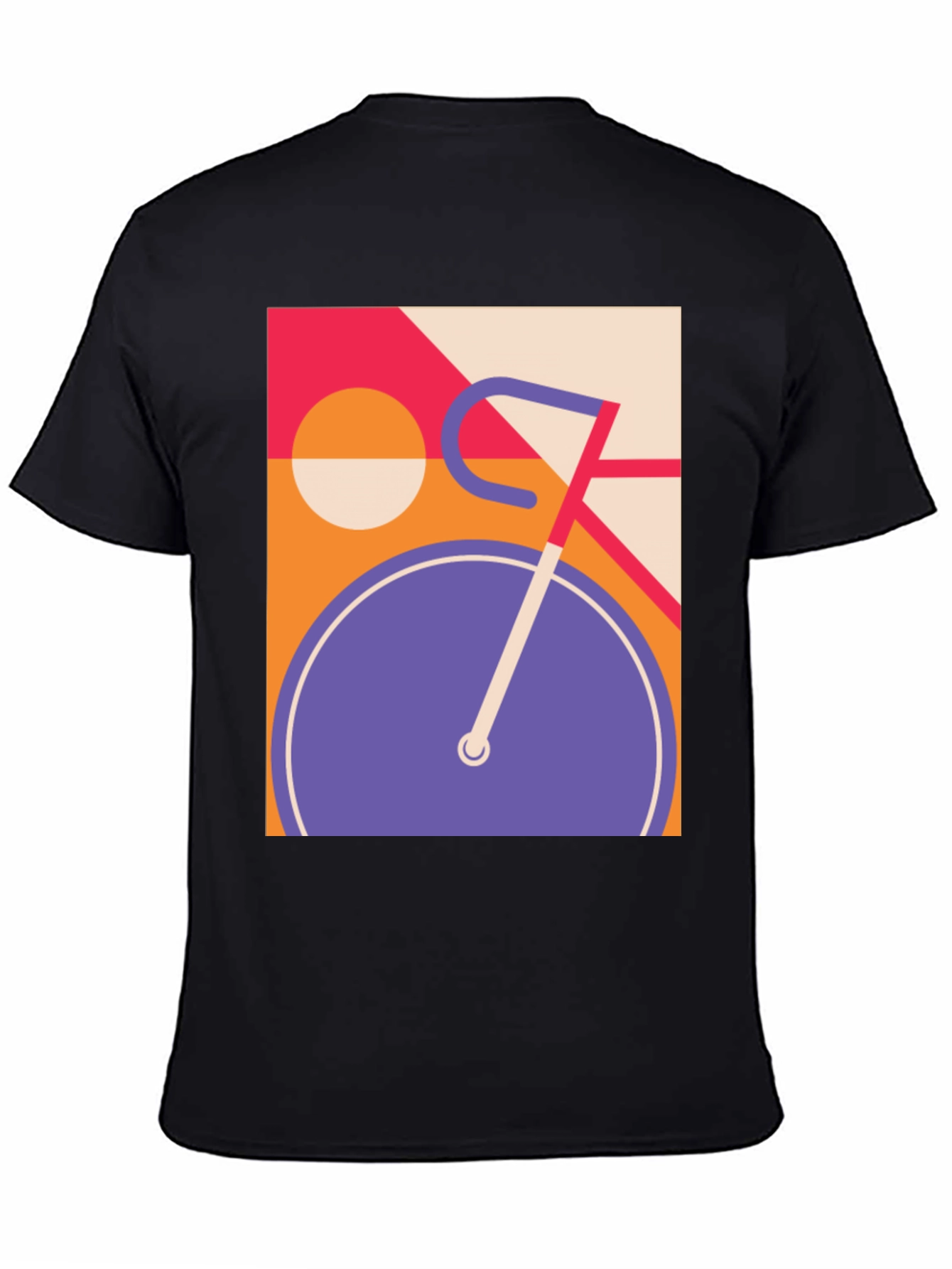 Retro Bicycle Graphic T-Shirt - Cool Modern Design