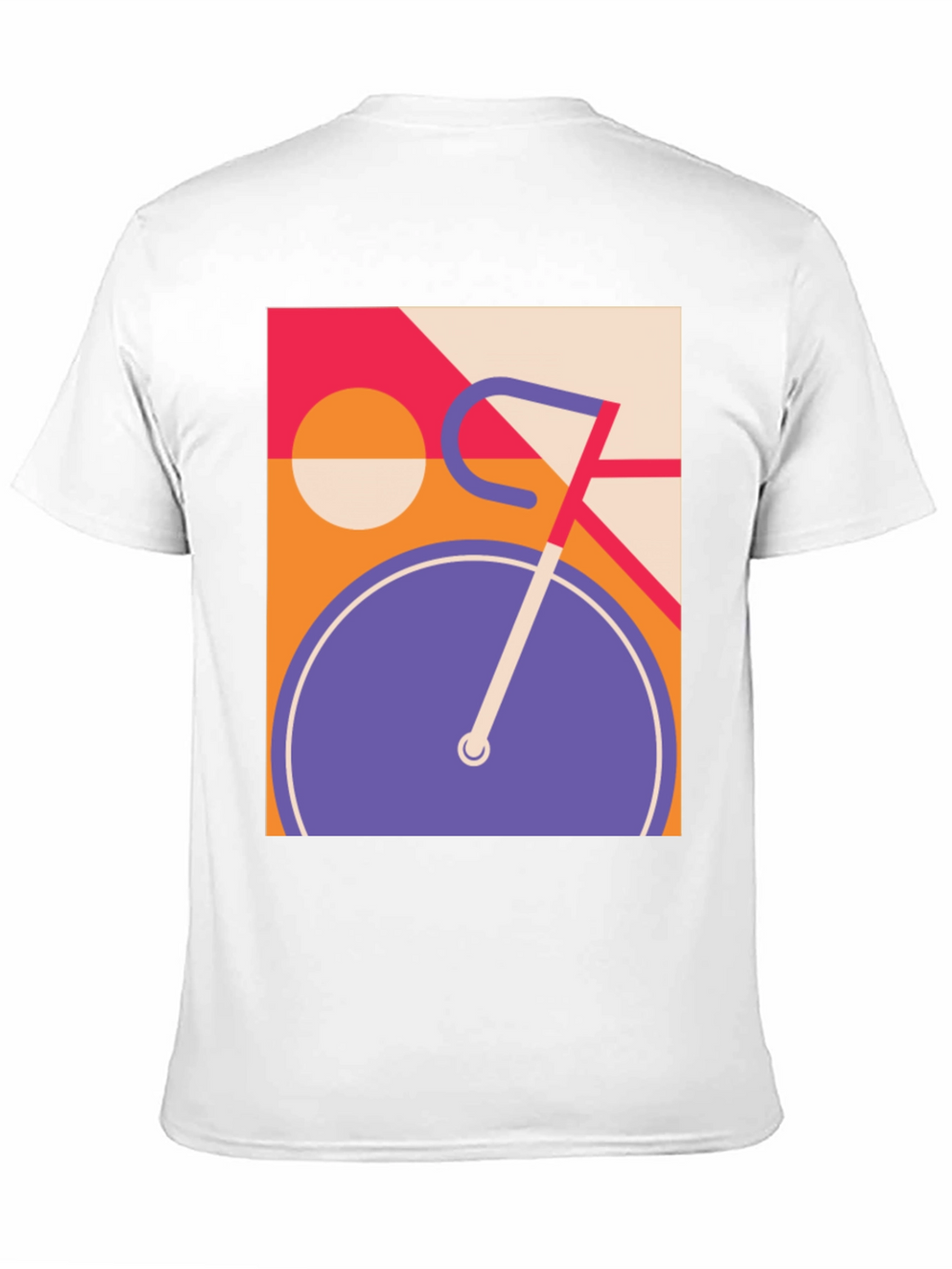 Retro Bicycle Graphic T-Shirt - Cool Modern Design
