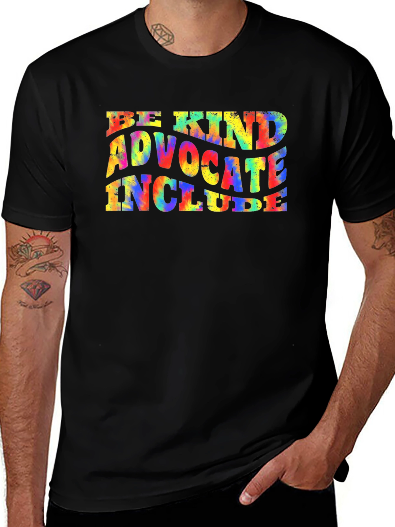 Be Kind Advocate Include Tie Dye T-Shirt