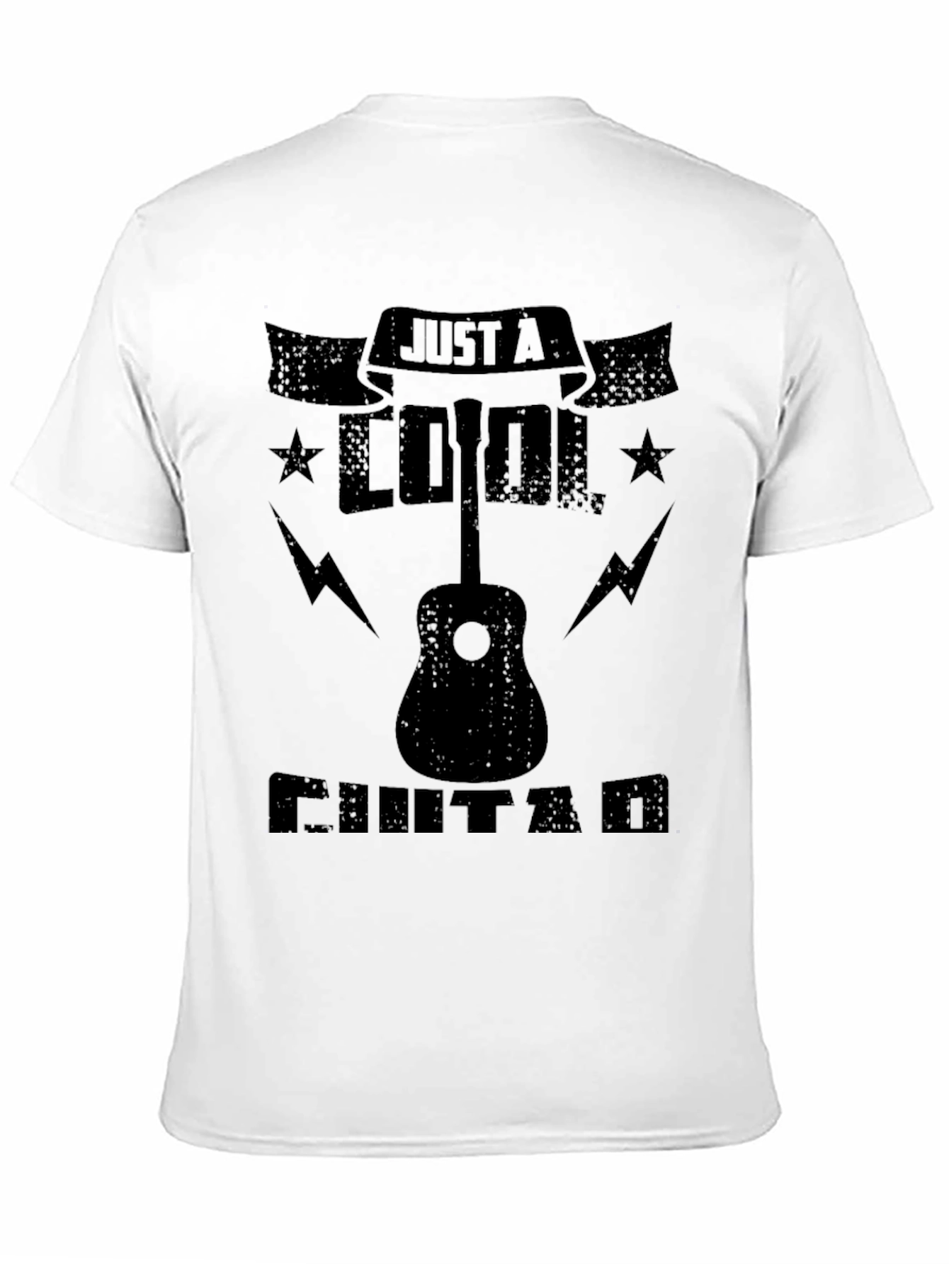 Cool Guitar T-Shirt - Music Lover Graphic Tee