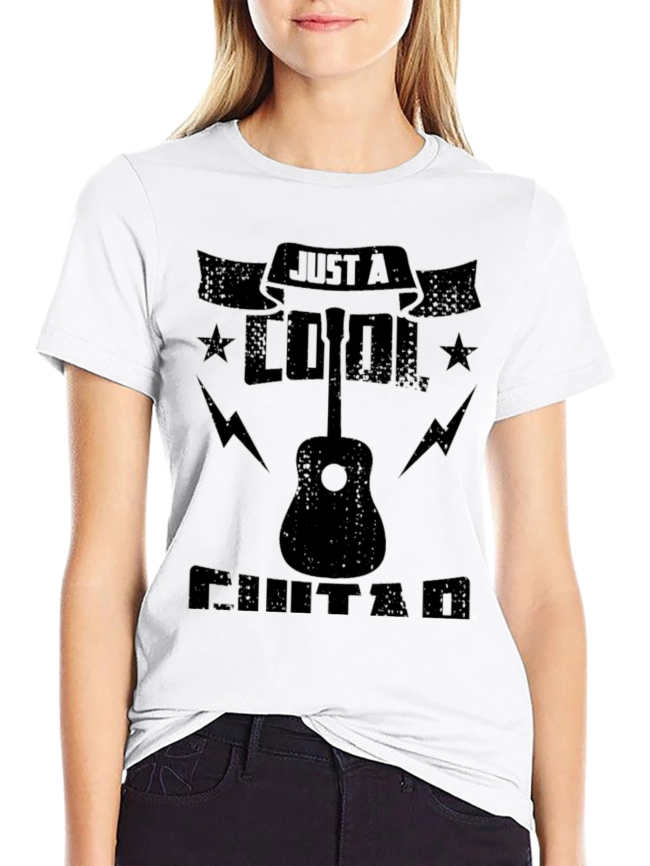 Cool Guitar T-Shirt - Music Lover Graphic Tee
