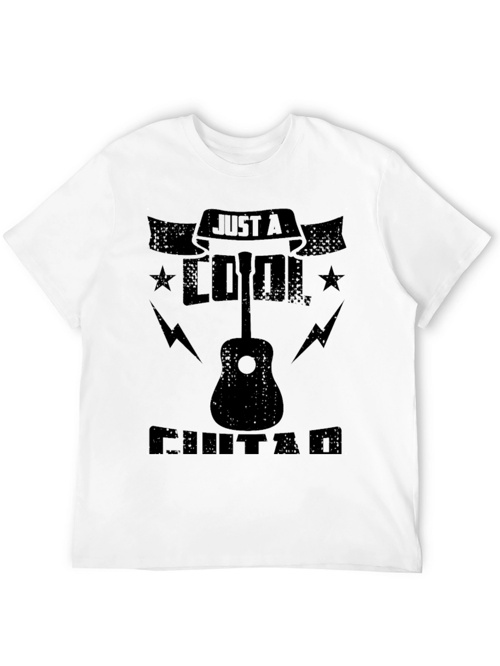 Cool Guitar T-Shirt - Music Lover Graphic Tee