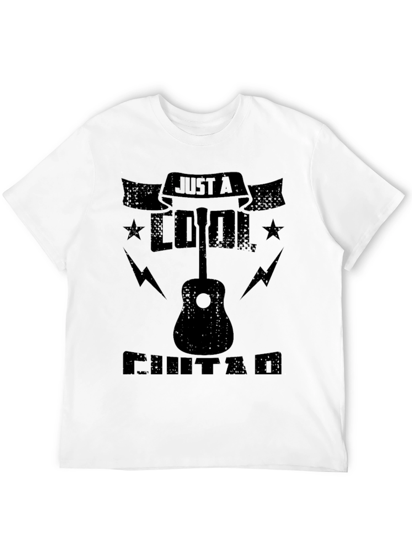 Cool Guitar T-Shirt - Music Lover Graphic Tee