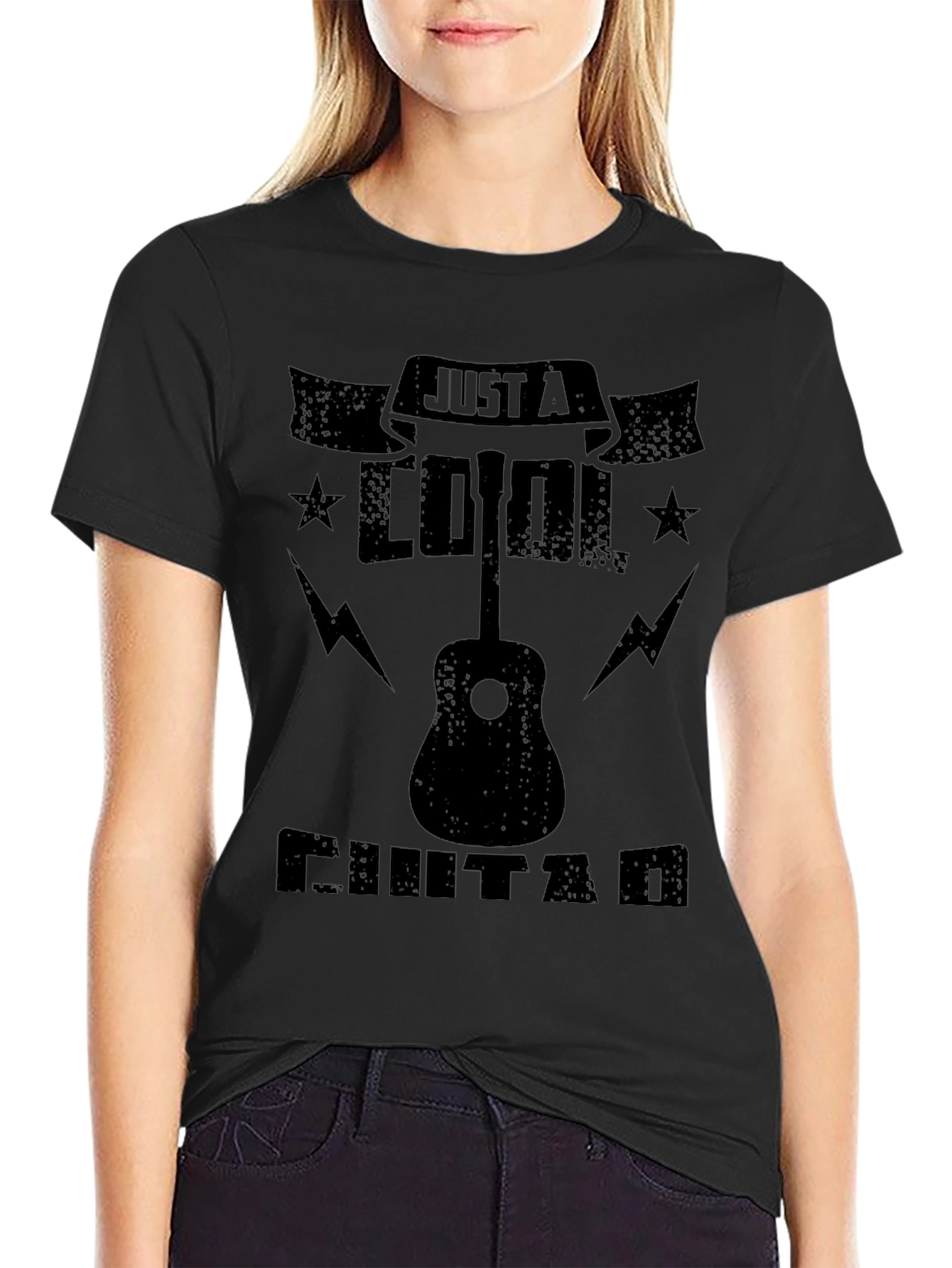 Cool Guitar T-Shirt - Music Lover Graphic Tee
