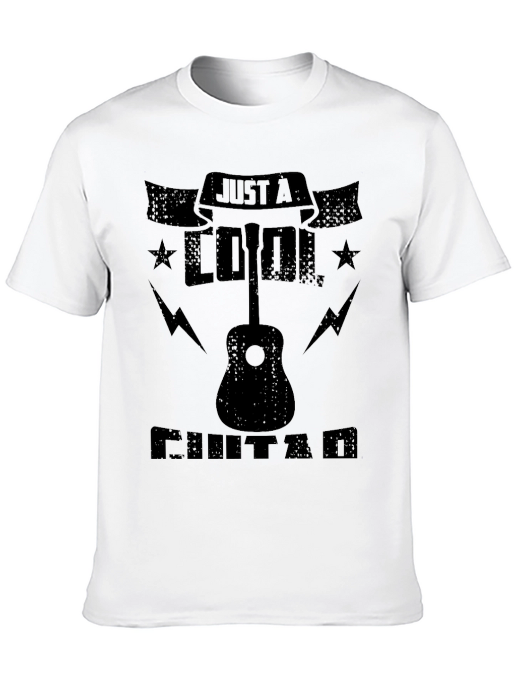 Cool Guitar T-Shirt - Music Lover Graphic Tee