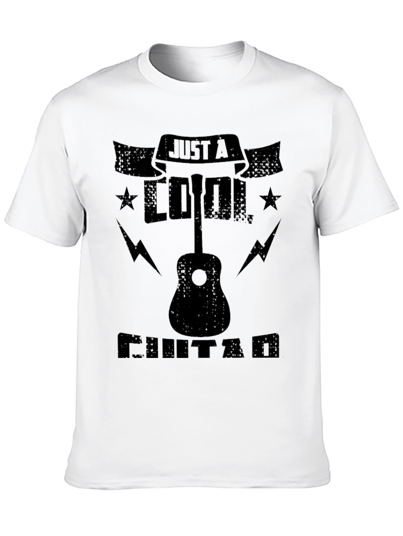 Cool Guitar T-Shirt - Music Lover Graphic Tee