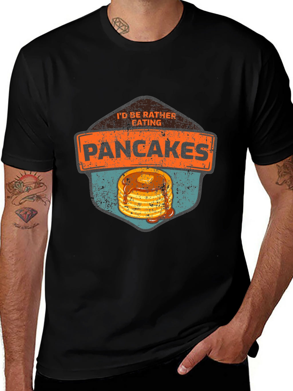 Pancakes Graphic T-Shirt - Foodie Tee