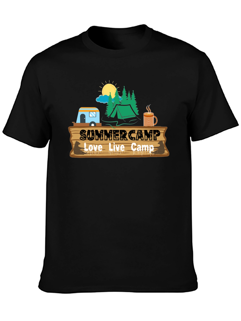 Summer Camp T-Shirt - Love Live Camp Tee