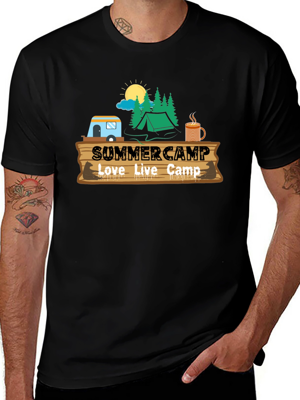 Summer Camp T-Shirt - Love Live Camp Tee