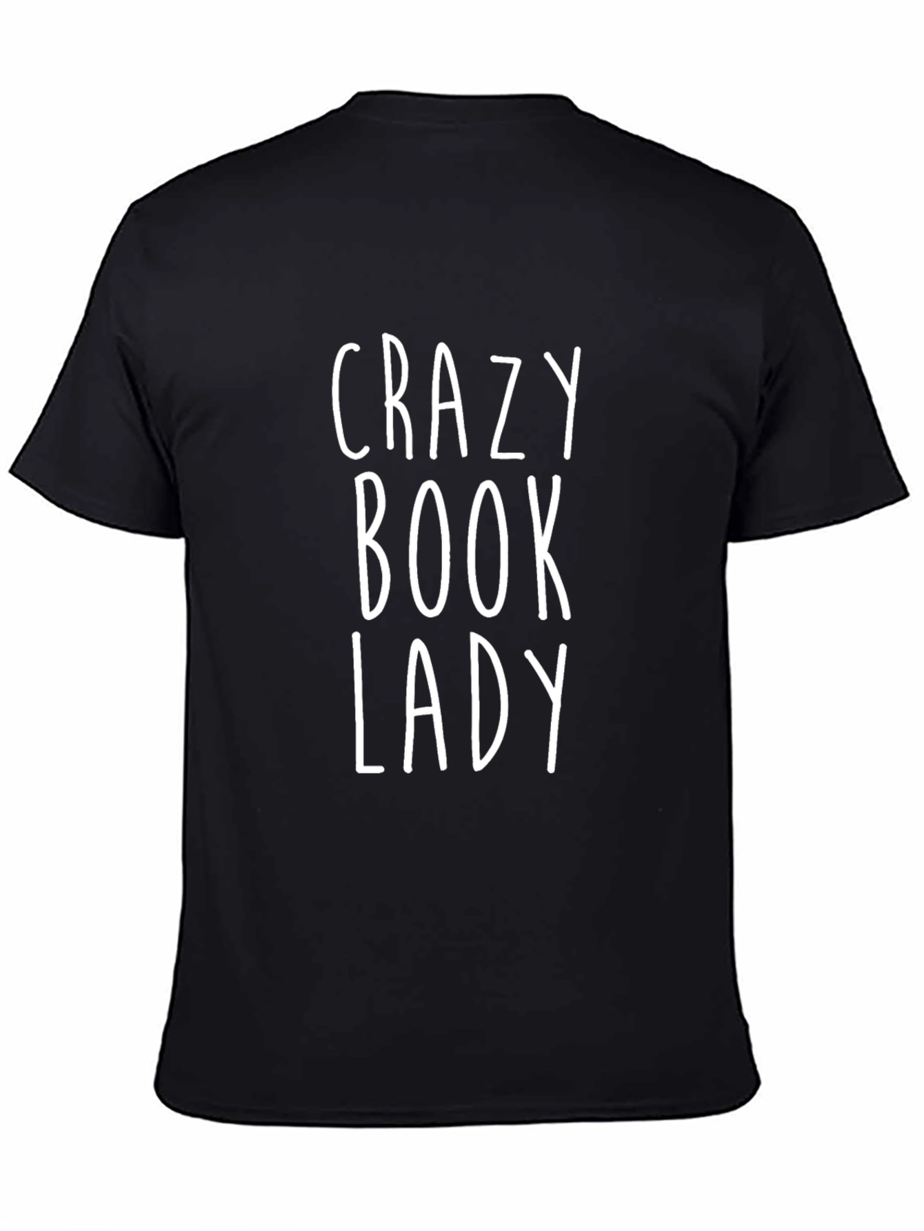 Crazy Book Lady T-Shirt - Novelty Tee