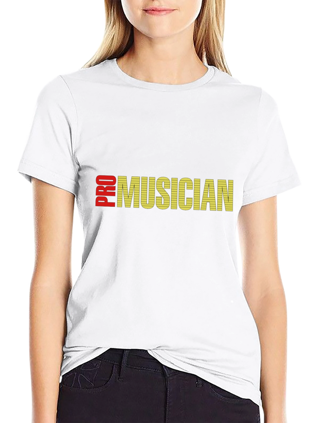 Pro Musician Black T-Shirt - Music Lover Tee