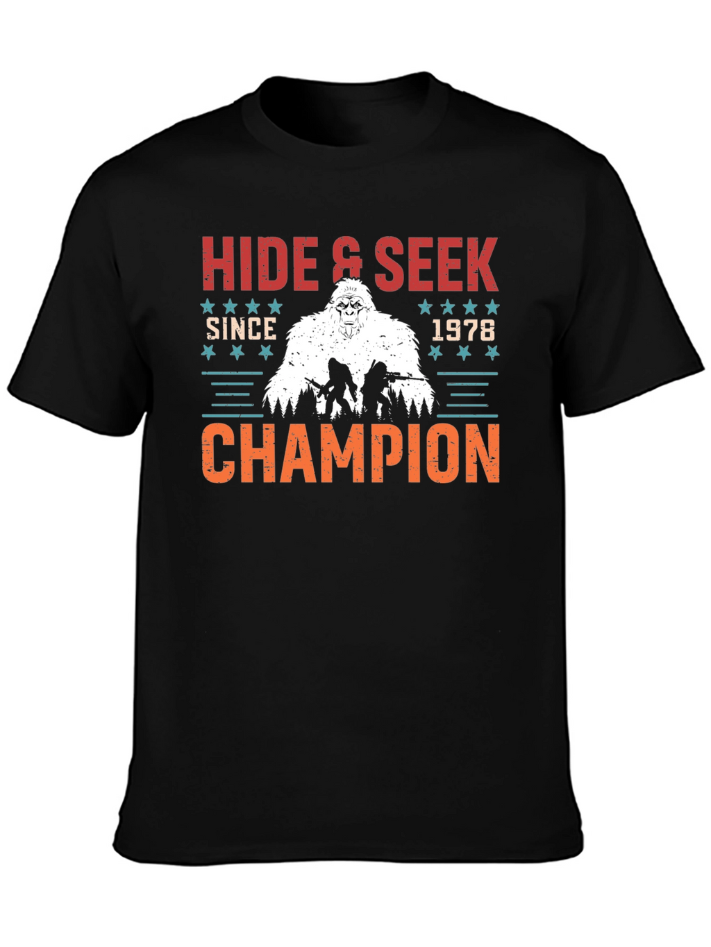 Hide & Seek Champion 1978 Bigfoot Graphic T-Shirt