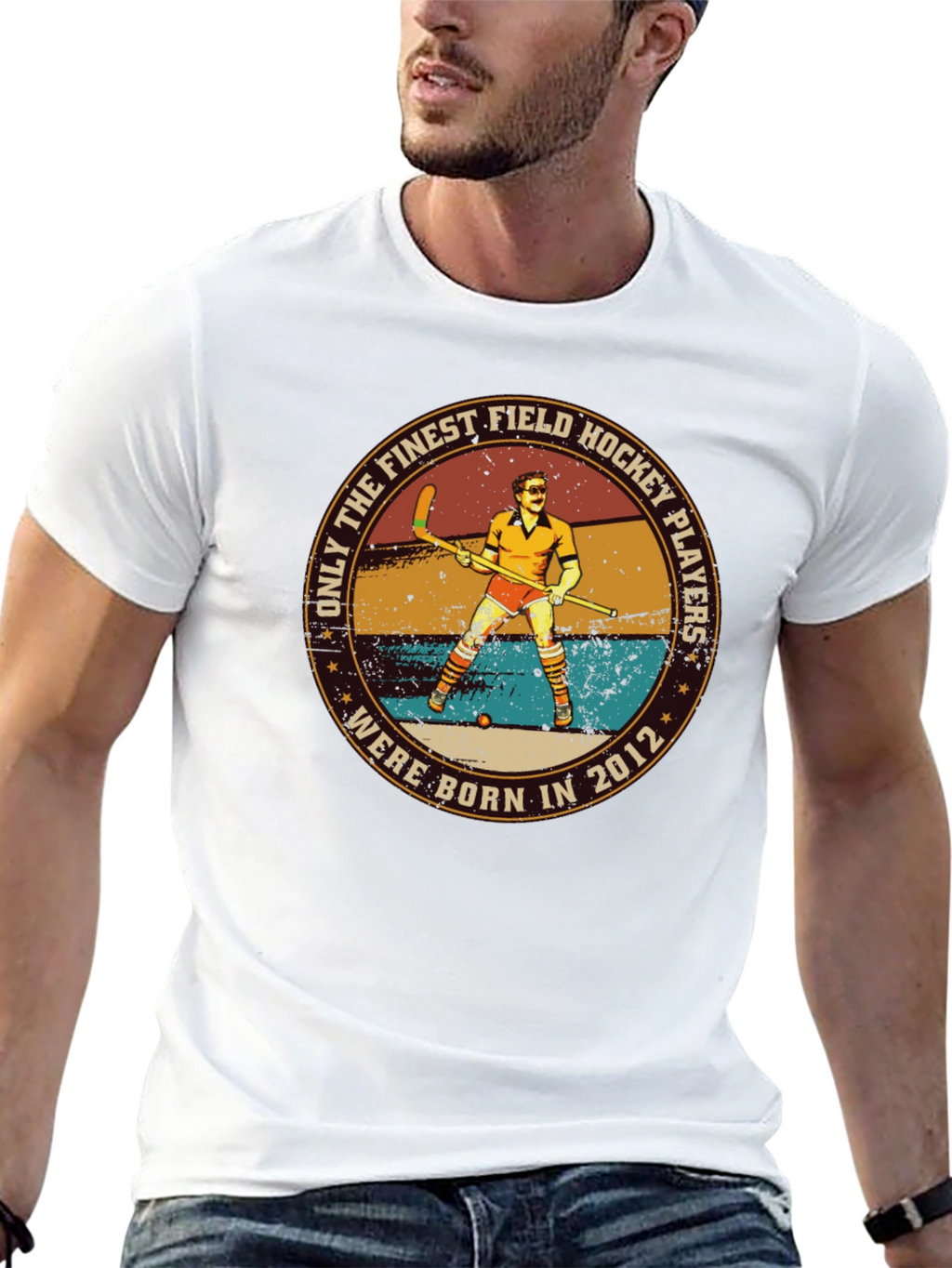 Field Hockey Player T-Shirt - Born in 2012