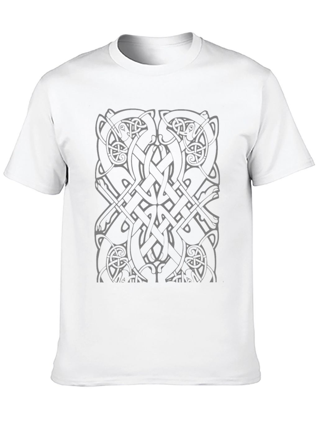 Celtic Knotwork Viking Bear Black T-Shirt