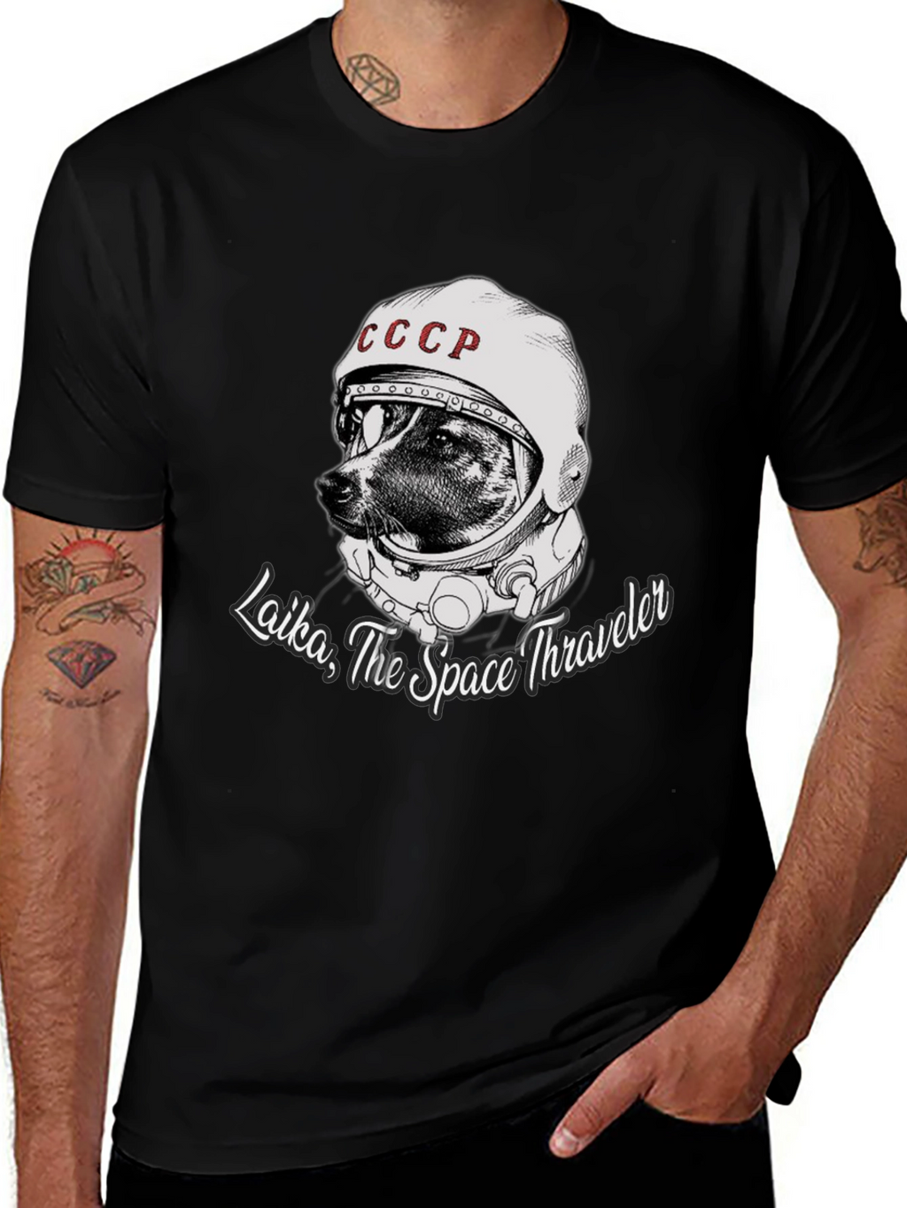 Laika Space Traveler T-Shirt
