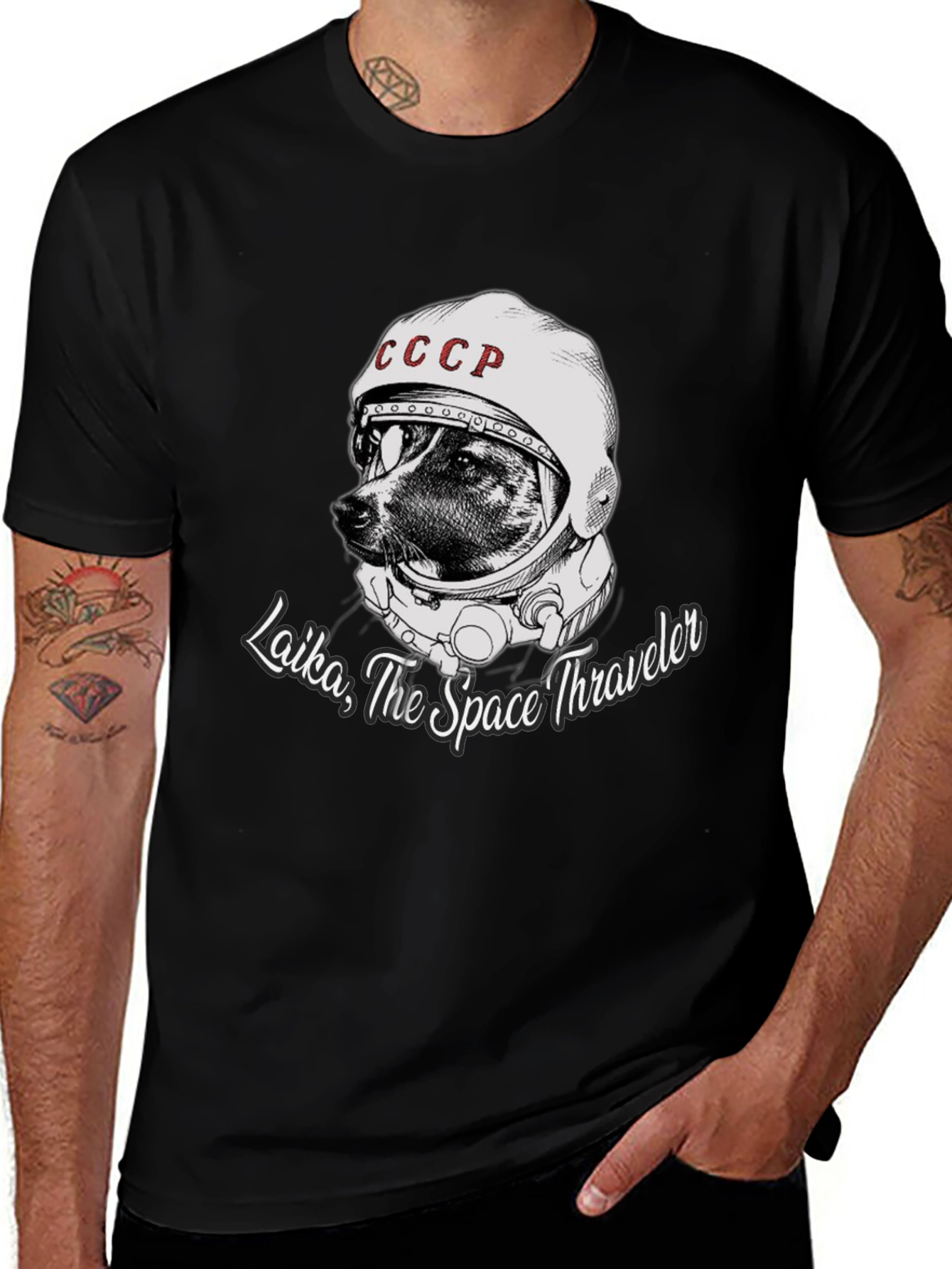 Laika Space Traveler T-Shirt
