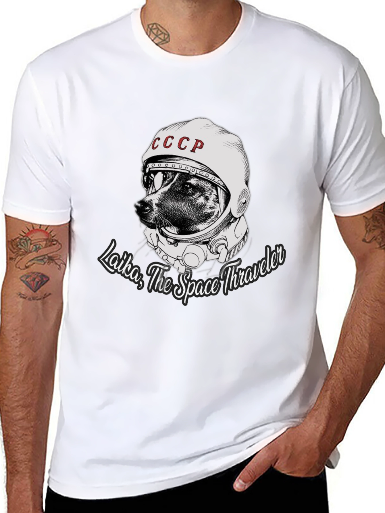 Laika Space Traveler T-Shirt